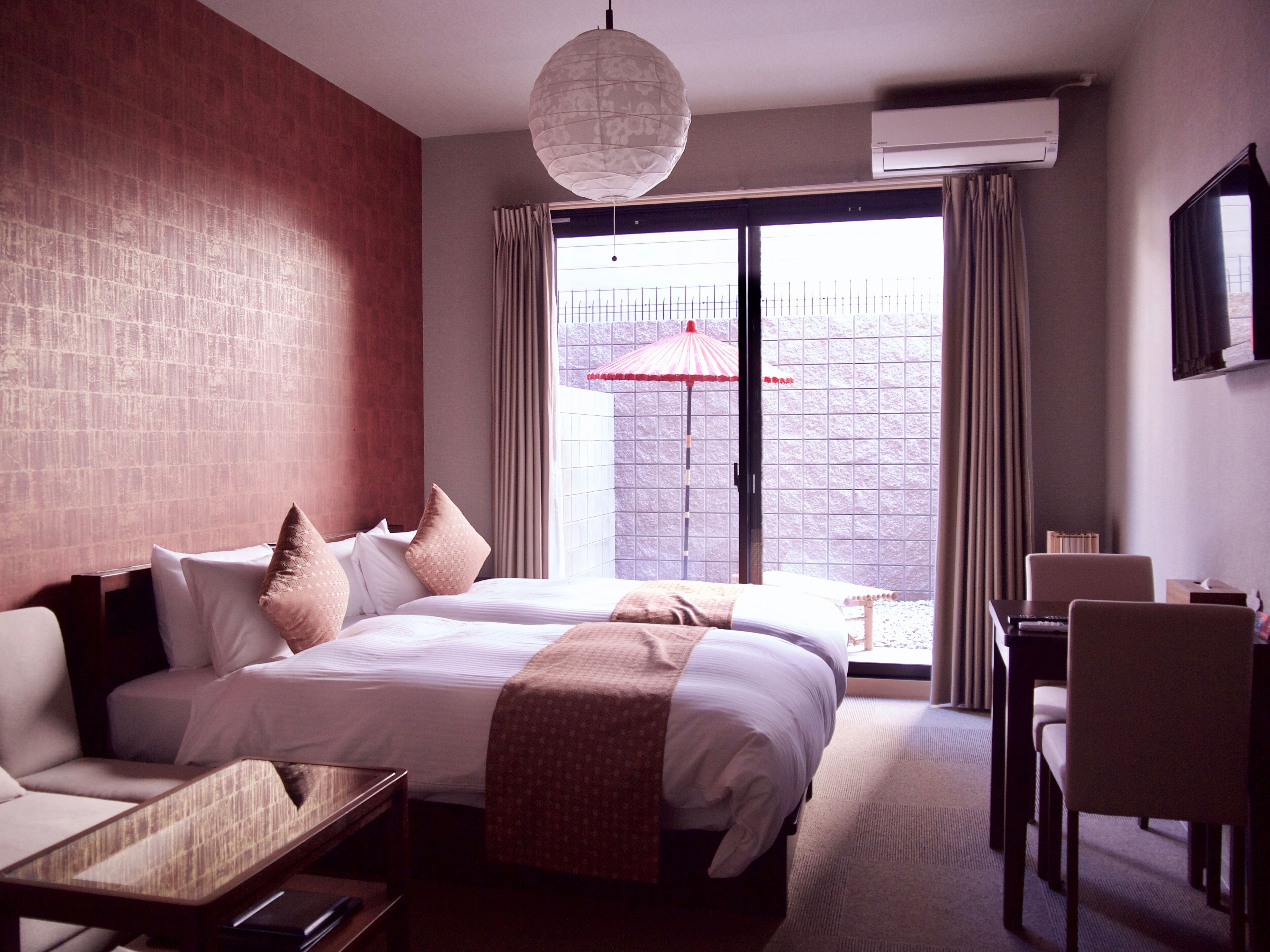 twin room, terrace | in-room safe, desk, blackout curtains, free wifi