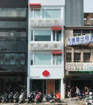 Fachada de la propiedad