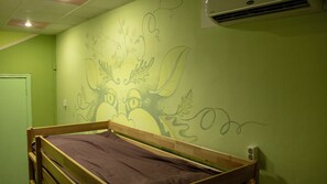 Dortoir partagé, mixte (4 beds) | Literie hypoallergénique, bureau, rideaux d’obscurcissement