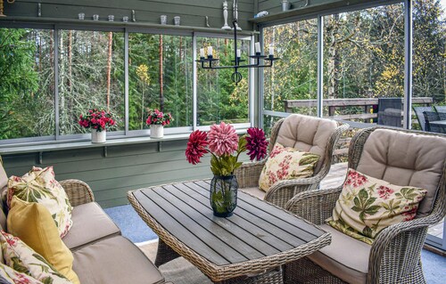 Beautiful home in Tidaholm with sauna