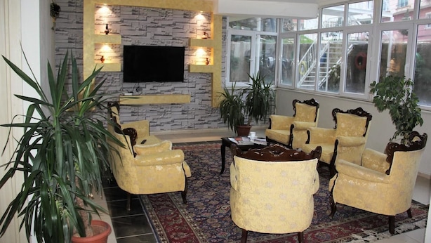 Lobby sitting area - Mitani Pension Hostel (Mardin)