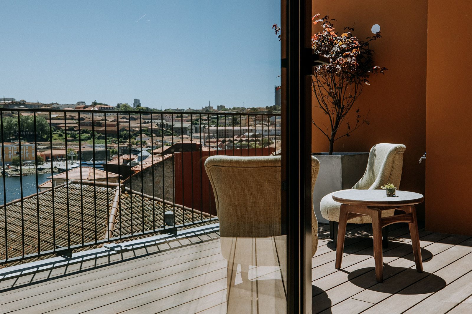 Premium Room, Balcony, River View | Minibar, in-room safe, desk, laptop workspace