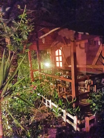 Front of property – evening/night