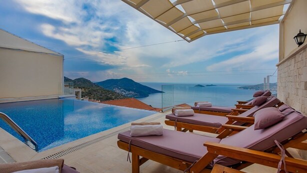 Outdoor pool - Villa Firuzem by Villalarim.com (Kas)