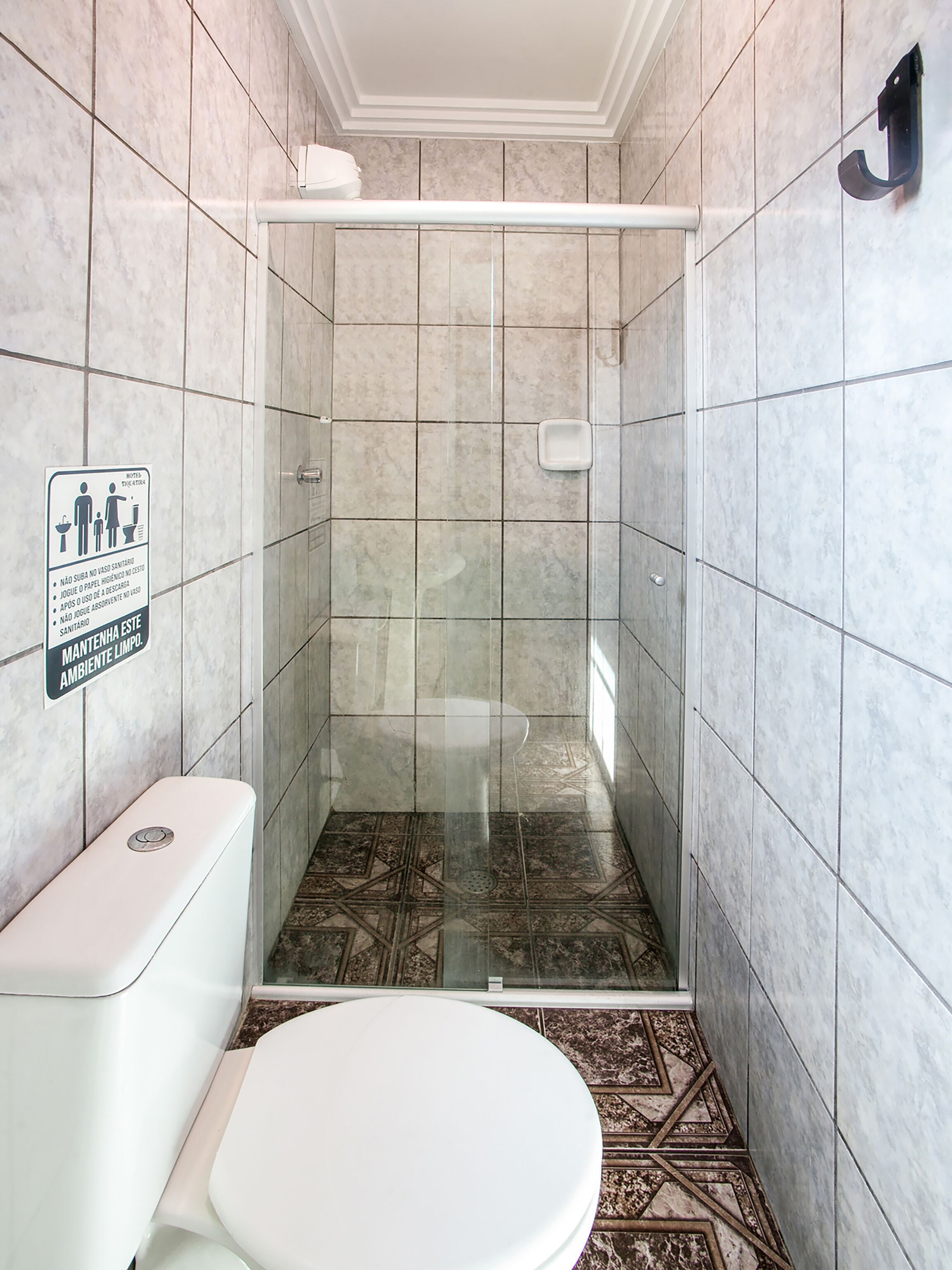 Bathroom | Shower, free toiletries, hair dryer, towels