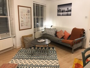 Appartement, 1 tweepersoonsbed met slaapbank | Woonruimte