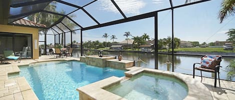 UppvÀrmd pool