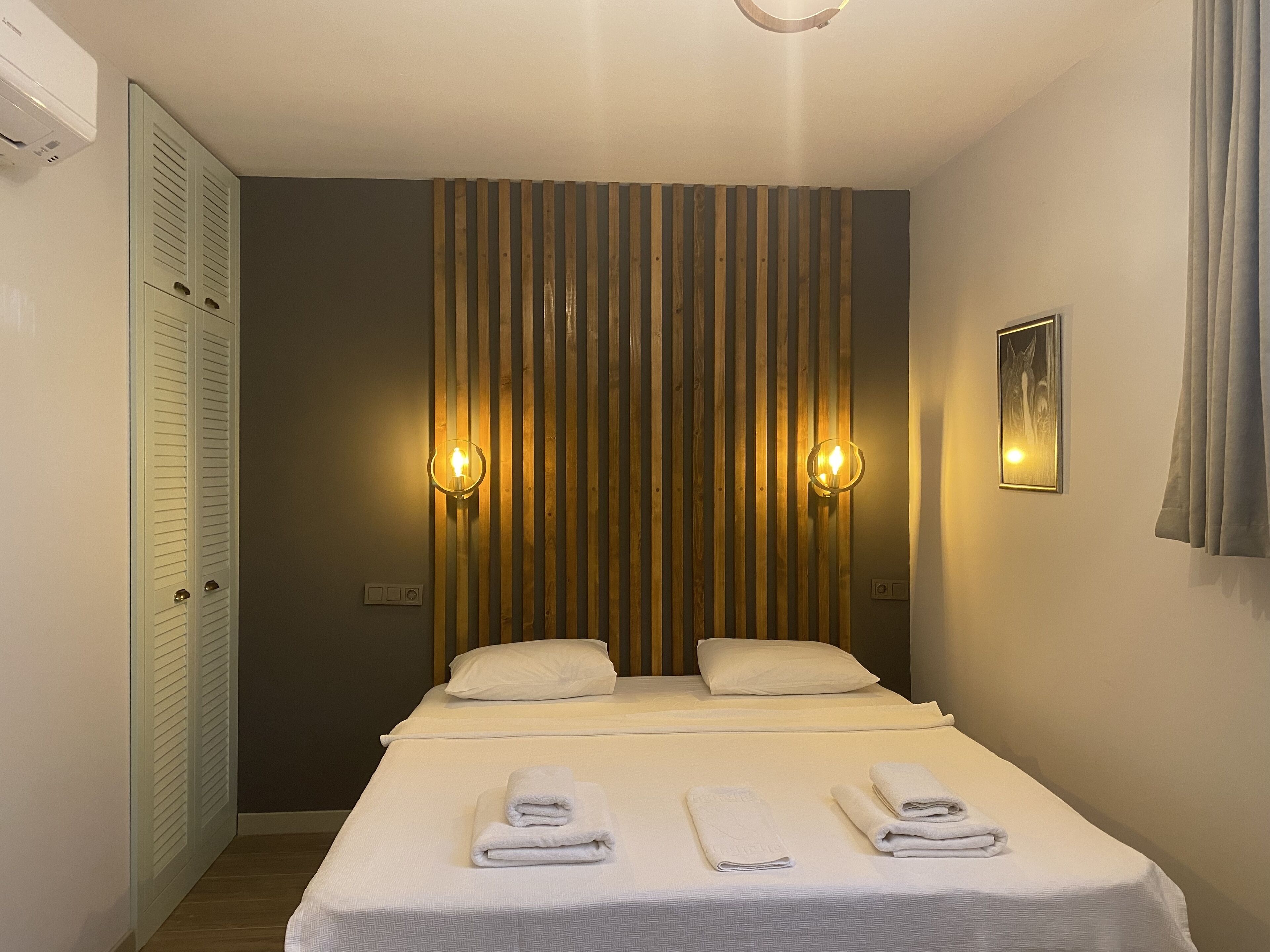 bodrum kat cift kisilik oda | 1 bedroom, free wifi, bed sheets