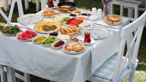 بوفيه فطور مجانًا يوميًا
