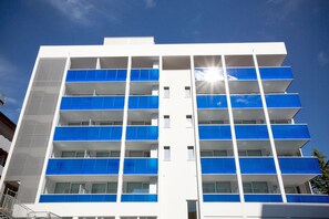 Voorkant van accommodatie