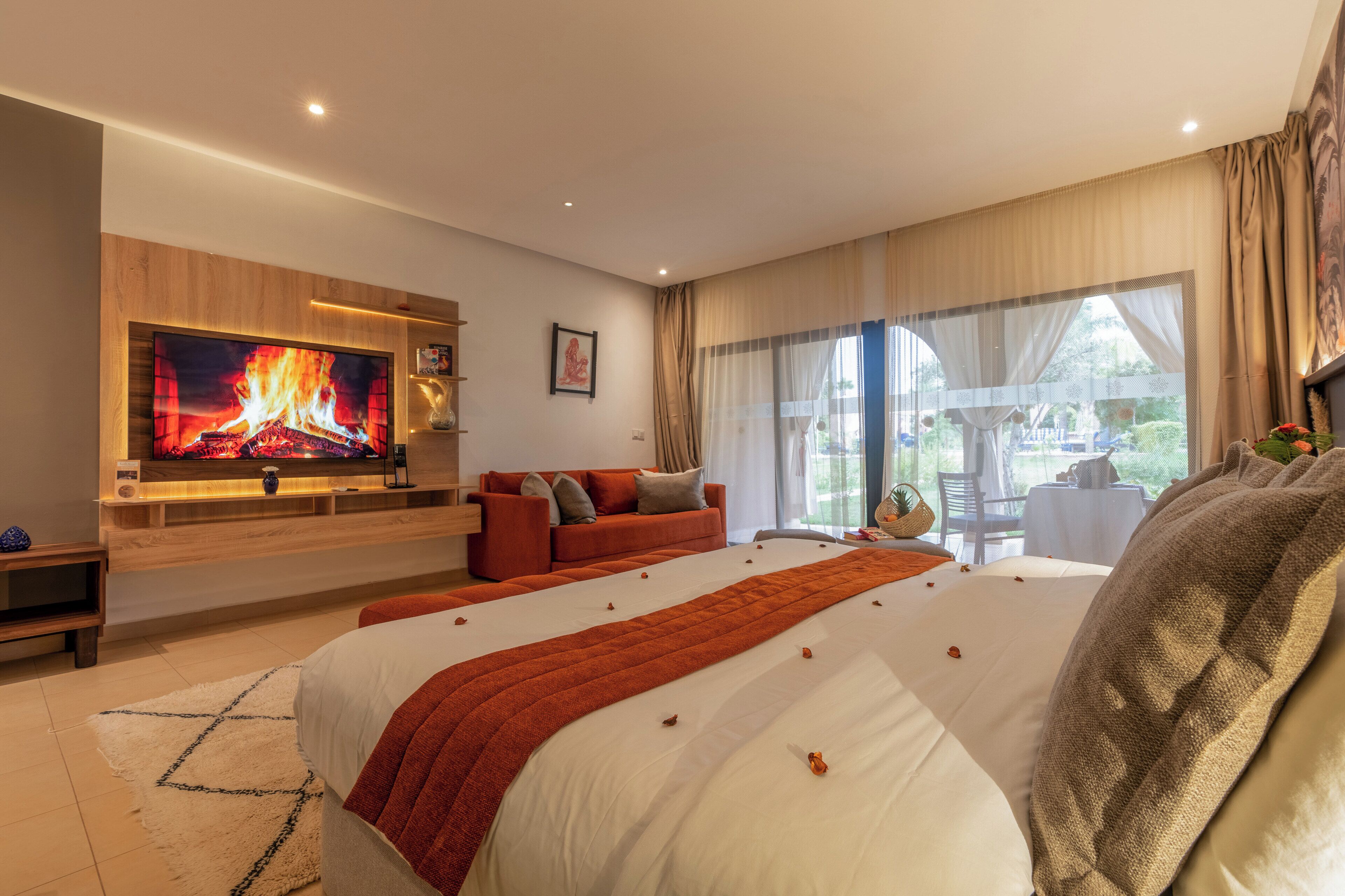 Articles gratuits dans le mini-bar, coffres-forts dans les chambres