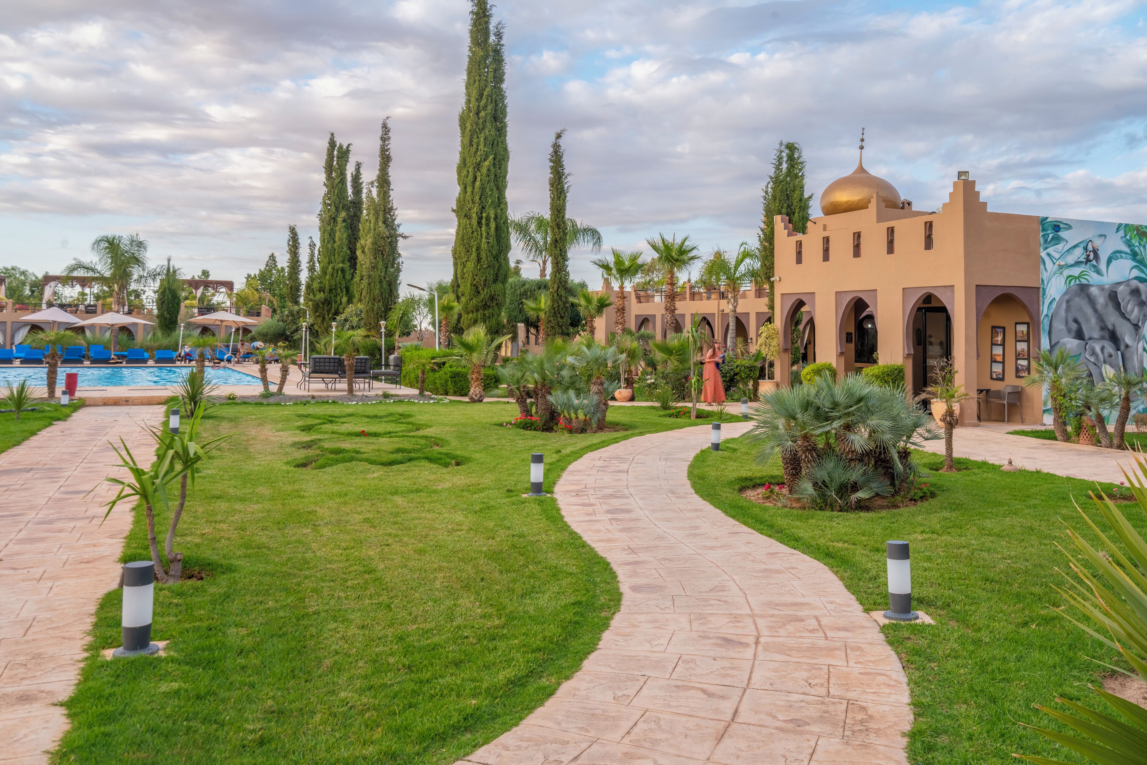 Fassade der Unterkunft