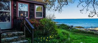 Cozy oceanfront home with unique architecture