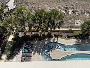 Indoor pool, a heated pool - MVG 504 3 BEDROOM 3 BATH OCEANFRONT CORNER (North Myrtle Beach)