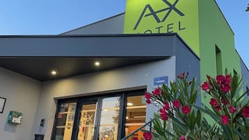 Façade de l’hébergement