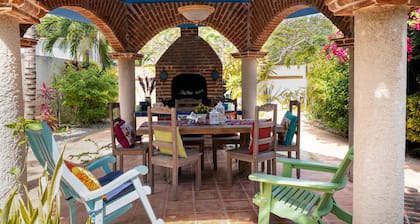 Playa y Mar Cruzando la calle para 6 personas