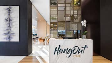 Café da manhã com buffet todos os dias mediante uma taxa