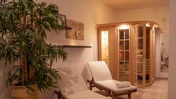 Sauna, massaggi