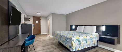 Ropa de cama de alta calidad y escritorio