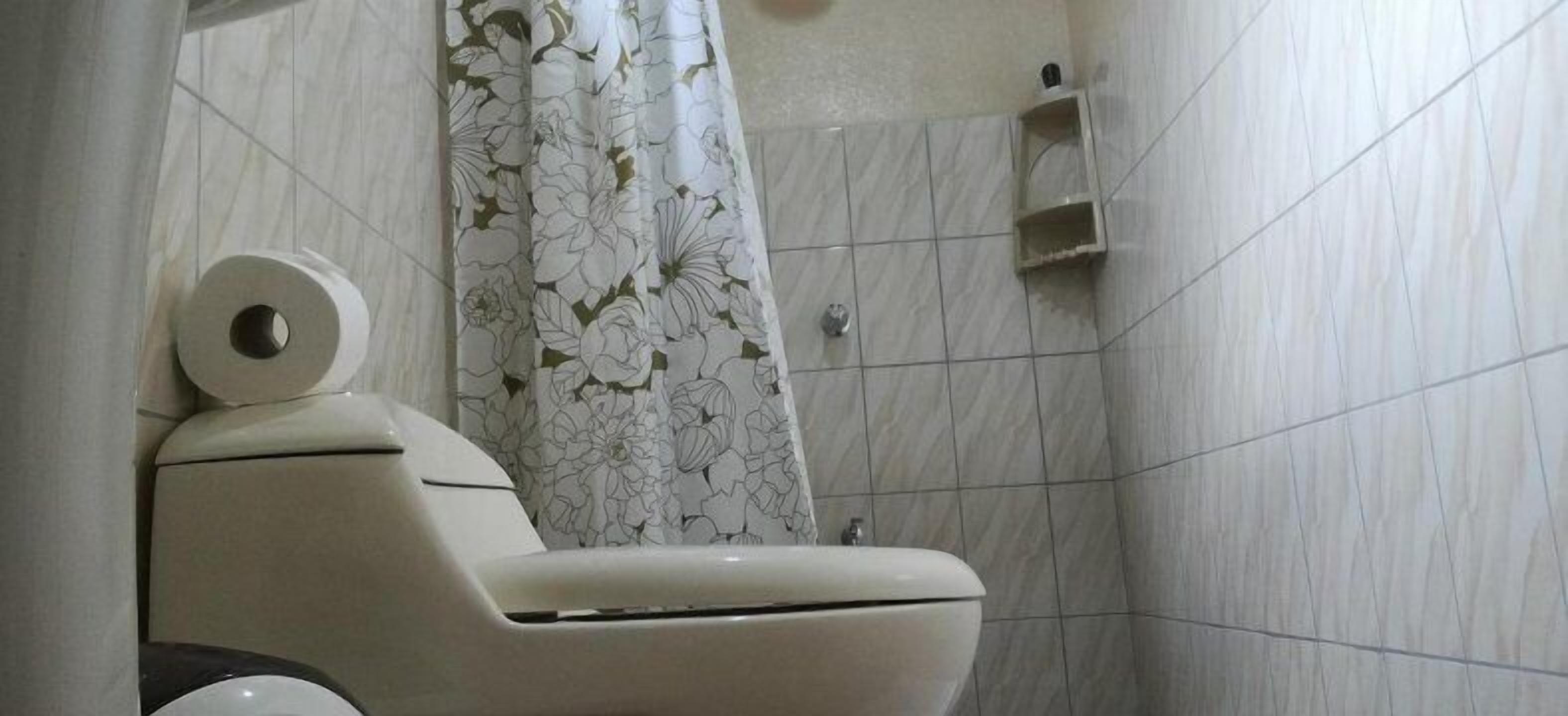 小屋, 1 张大床 | 浴室 | 淋浴设施、毛巾、肥皂、洗发水
