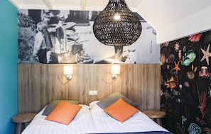 3 habitaciones, cuna de viaje, wifi gratis y ropa de cama