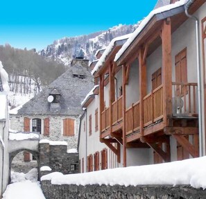 Exterior - Wifi, 1st floor, swimming pool, tv, 34m², Saint Lary Soulan (Vignec)
