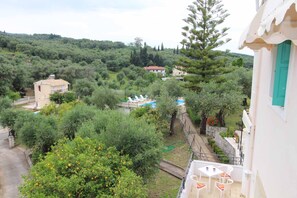 Terrace/patio - Frankis Apartment 7 Agios Spyridonas Perithia (Corfu)
