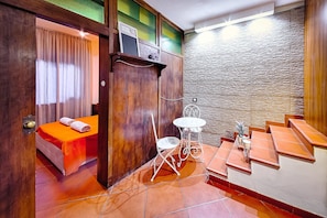Interior entrance