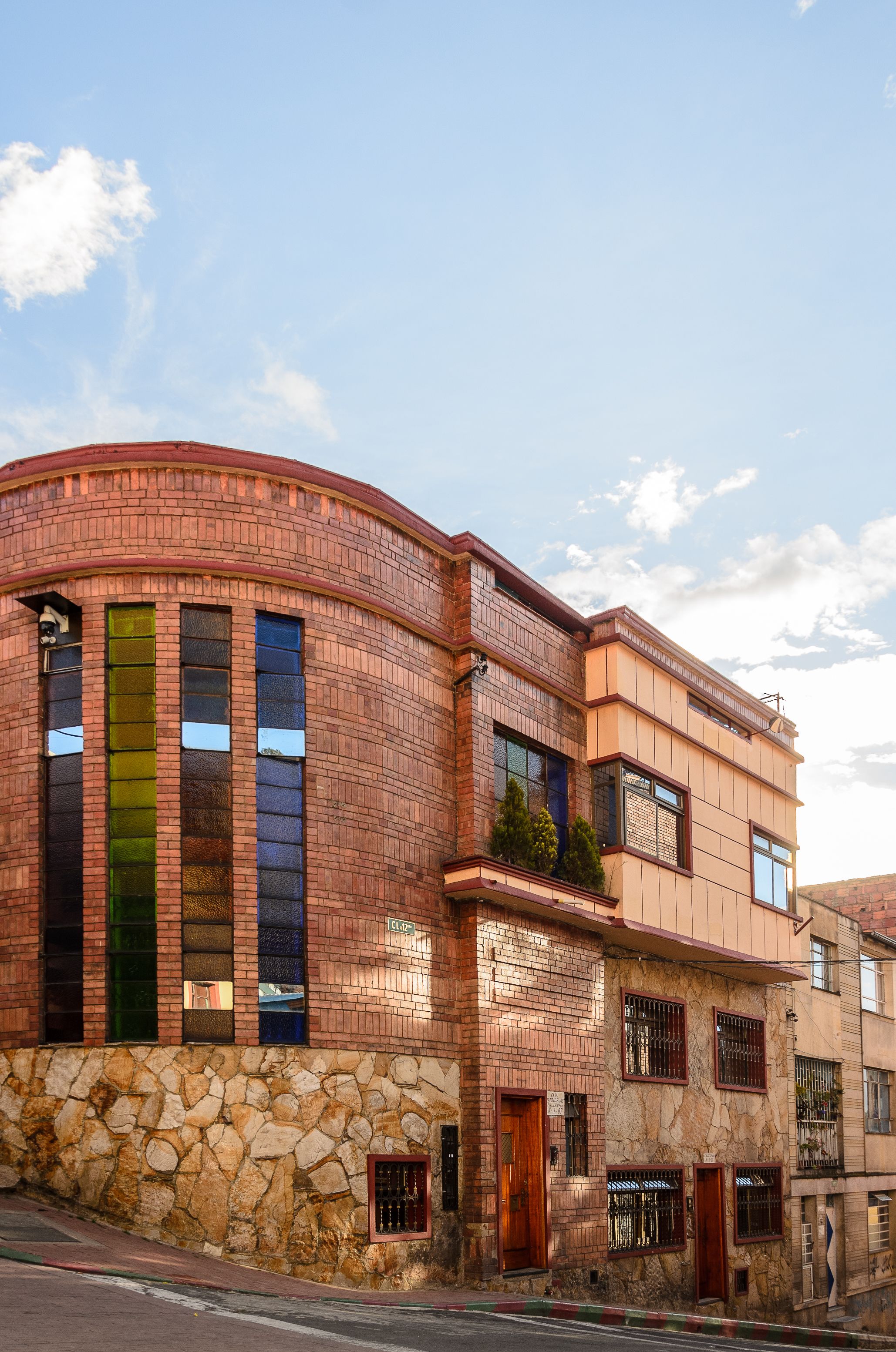 Fassade der Unterkunft