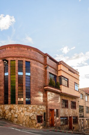 Façade de l’hébergement