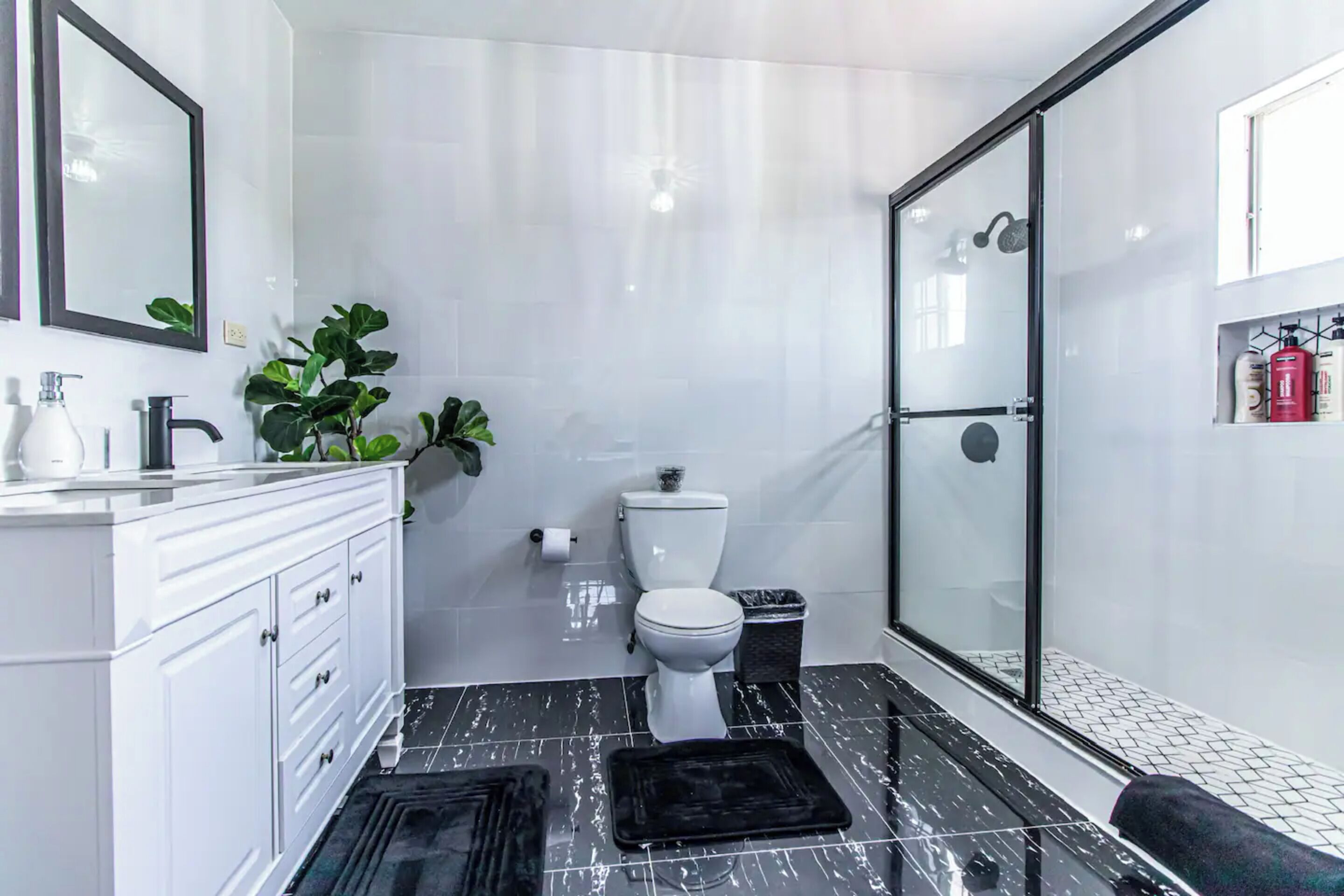 Free toiletries, hair dryer, towels, shampoo