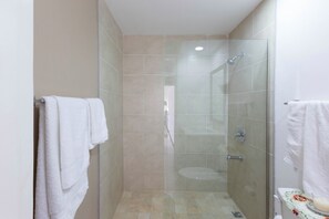 Bathroom shower - I Heart JA Affordable Luxury at The Bromptons (Kingston)