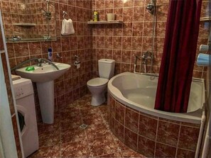 Handdoeken, zeep, toiletpapier