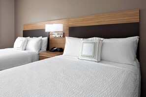 Studio, 2 Queen Beds | In-room safe, desk, laptop workspace, blackout curtains - TownePlace Suites by Marriott Loveland Fort Collins (Loveland)