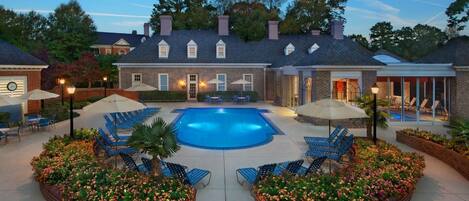 Indoor pool, outdoor pool