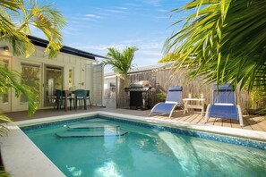 Piscine chauffée