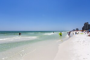 Beach nearby, beach towels