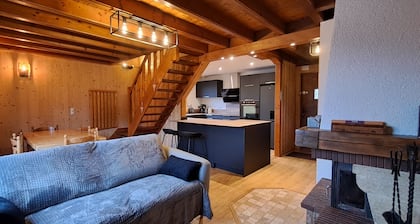 Komfortables Chalet in den Bergen, in der Nähe von Genf und dem Genfer See