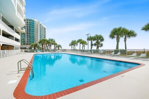 Indoor pool, a heated pool