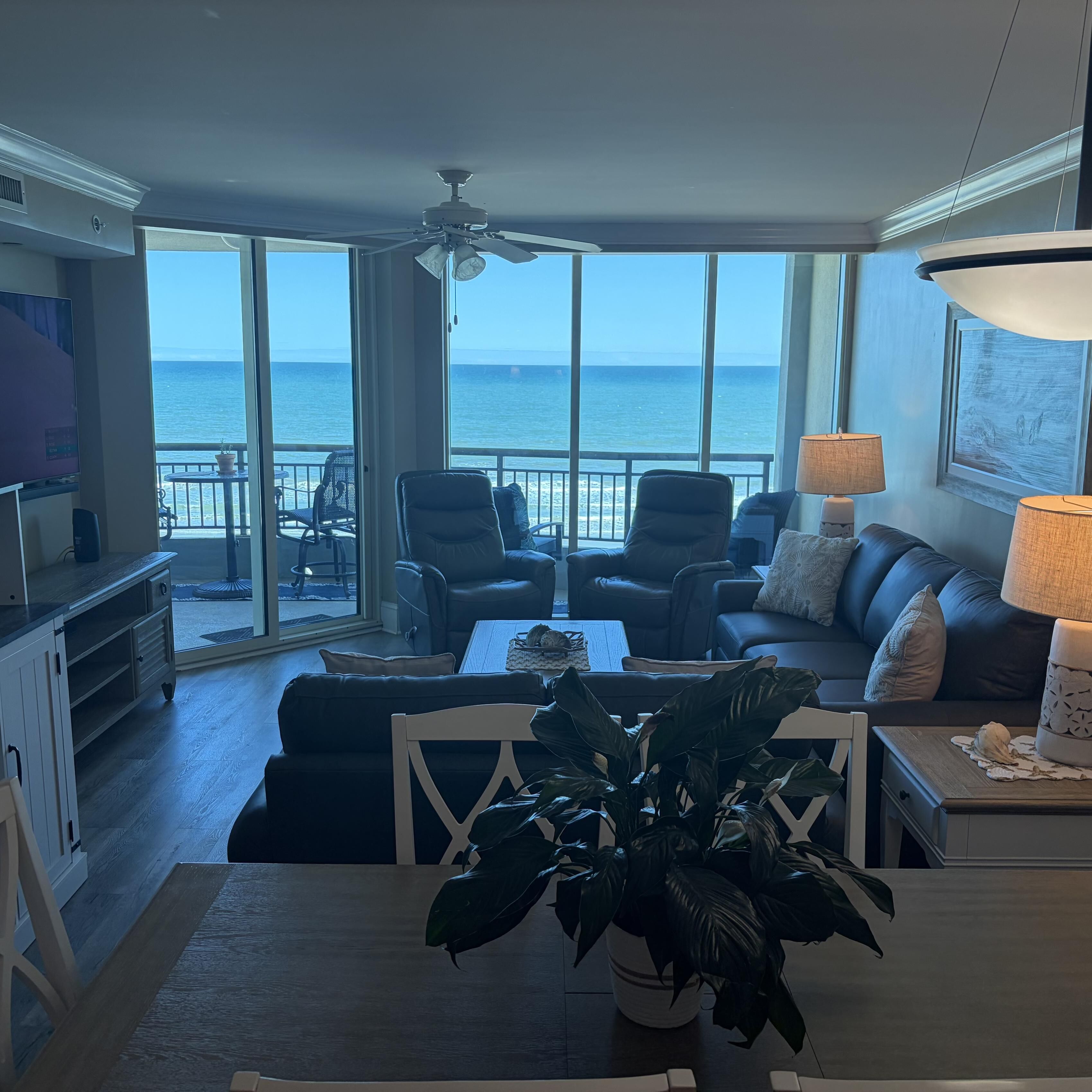 Smart TV, DVD player, books