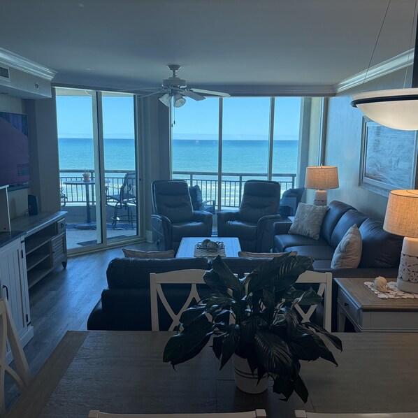 Smart TV, DVD player, books