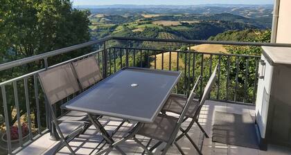 South facing new apartment with panoramic views for nature lovers