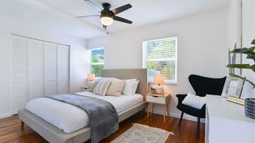 1 bedroom, in-room safe, iron/ironing board, free WiFi