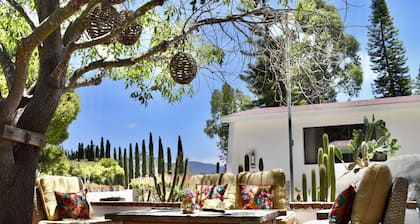 Rancho el Parral in Valle de Guadalupe Surrounded by nature