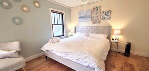 1 soverom, strykejern/-brett, wi-fi og sengetøy