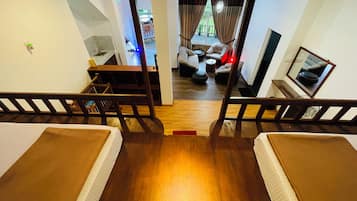 高級別墅 | 迷你吧、獨特設計、獨特裝修、書桌