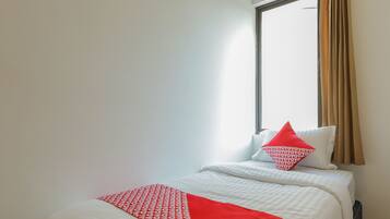 Standard-Zweibettzimmer | Schreibtisch, kostenloses WLAN, Bettwäsche