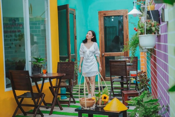 Breakfast, lunch, dinner served; local cuisine - Nha Sin's Homestay - Hostel (Tuy Hoa)