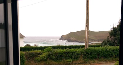 Maalattu rantatalo Pantín