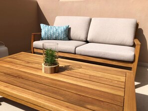 Terrace/patio - ☀️ Top Rated Apartment. Huge Sunny Terrace. Heated Pool. Parking. Wifi. (Adeje)